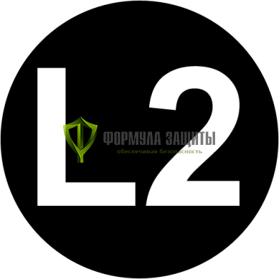 Самоклеящийся маркер «L2» (Ø 65 мм, пленка) от интернет-магазина Формула Защиты