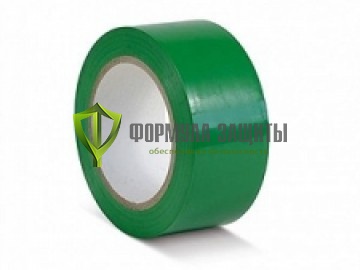 Разметочная лента ПВХ 50х33 (зелёная) от интернет-магазина Формула Защиты