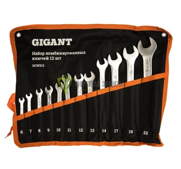 Набор комбинированных ключей Gigant GCWS12/1 от интернет-магазина Формула Защиты
