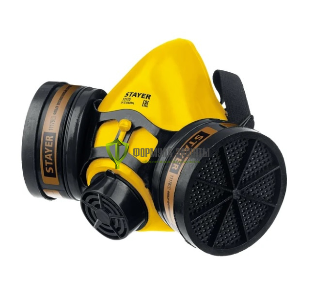 Противогазовый респиратор STAYER HF-6000 А1 от интернет-магазина Формула Защиты