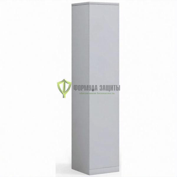 Металлический шкаф для 12 противогазов 1870х380х400 с дверью от интернет-магазина Формула Защиты