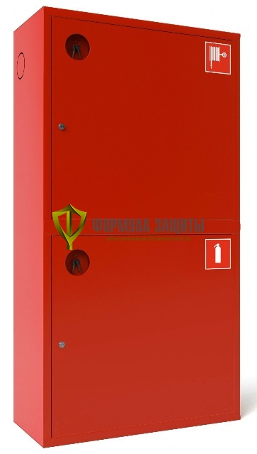 Пожарный шкаф ШПК-320Н (540х1300х230) закрытый от интернет-магазина Формула Защиты