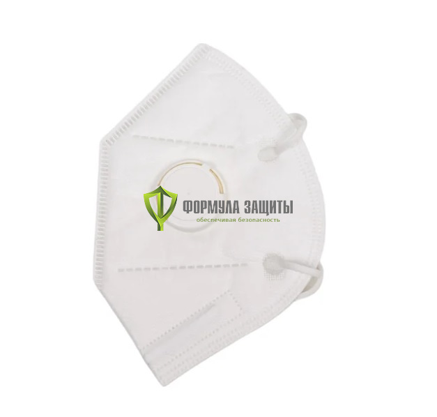 Складной респиратор MTE FFP2 с клапаном выдоха от интернет-магазина Формула Защиты