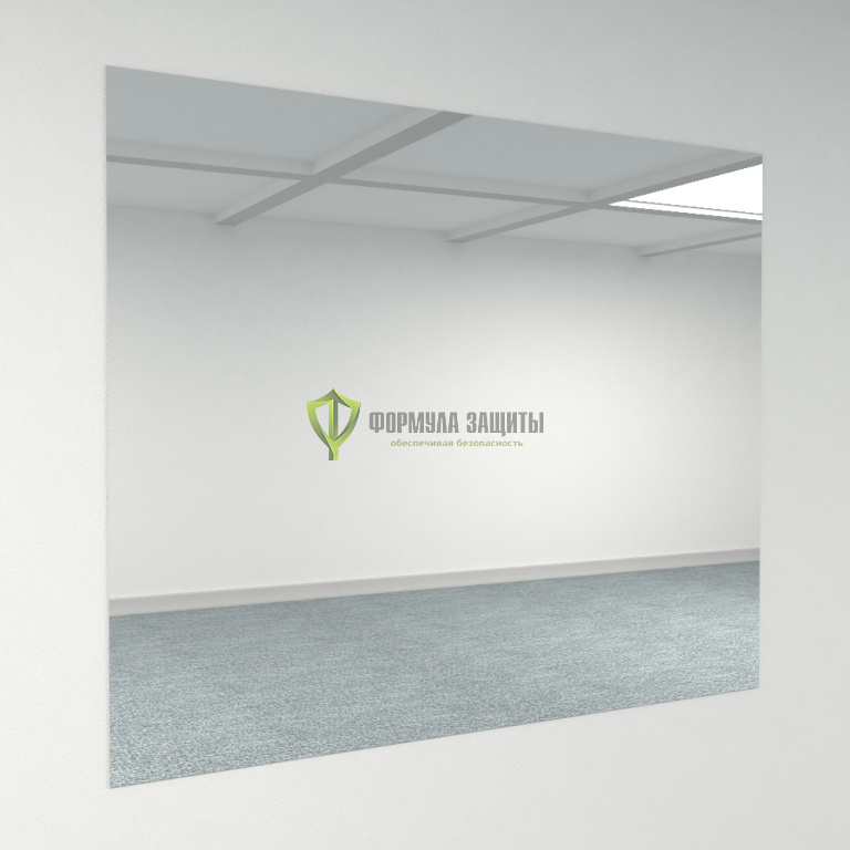 Зеркальный стенд (размер: 1200x1000 мм) от интернет-магазина Формула Защиты