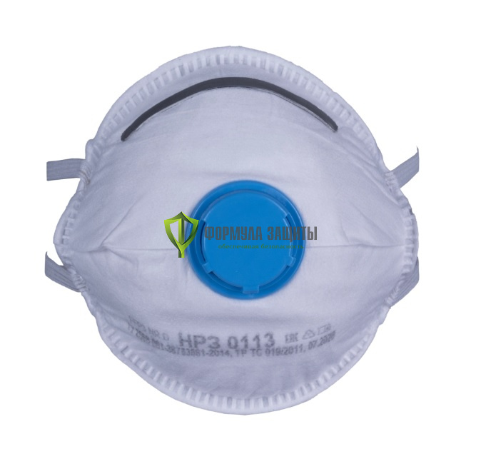 Респиратор НРЗ-0113 с клапаном выдоха от интернет-магазина Формула Защиты