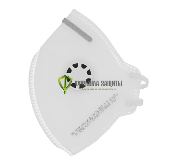 Складная фильтрующая полумаска Исток FFP1 NR с клапаном выдоха от интернет-магазина Формула Защиты