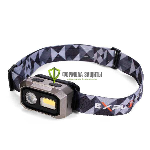 Фонарик налобный светодиодный с сенсором движения HL-6578 от интернет-магазина Формула Защиты