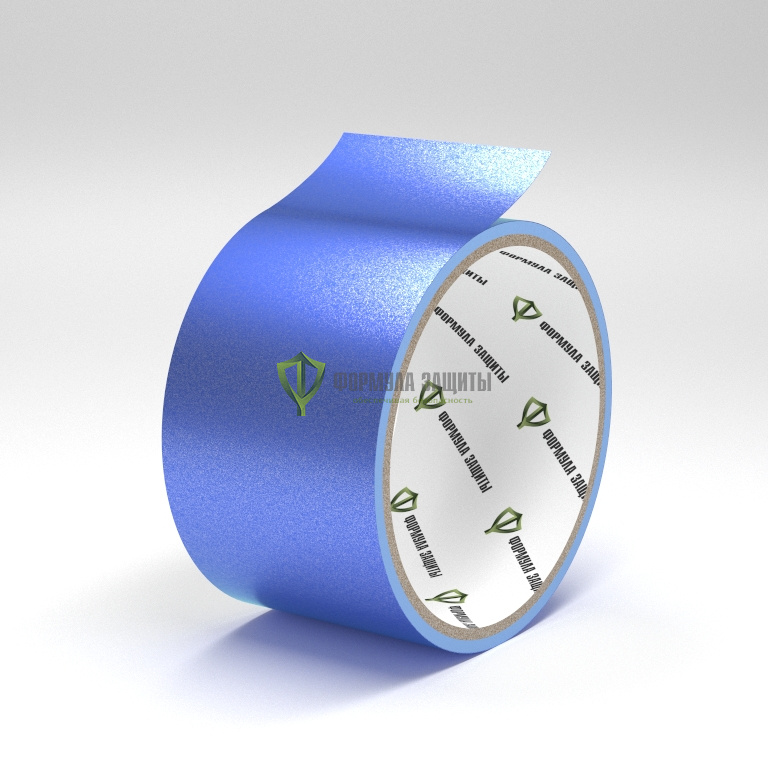 Световозвращающая лента RF4550 для столбиков ограждения 50х9 (синяя) от интернет-магазина Формула Защиты