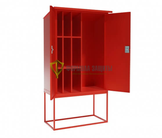 Шкаф для пожарной колонки на подставке (1550х1350х505) от интернет-магазина Формула Защиты