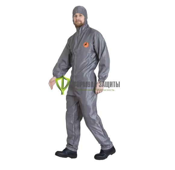 Комбинезон многоразовый Jeta Safety с покрытием Teflon, серый от интернет-магазина Формула Защиты