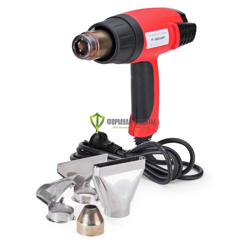 Высокотемпературный фен для монтажа термоусаживаемых трубок ТТ-1800 от интернет-магазина Формула Защиты