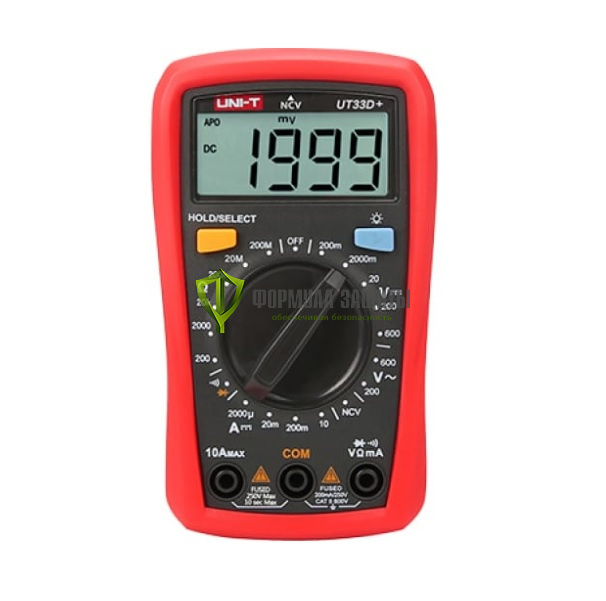 Портативный мультиметр UNI-T UT33D+ от интернет-магазина Формула Защиты