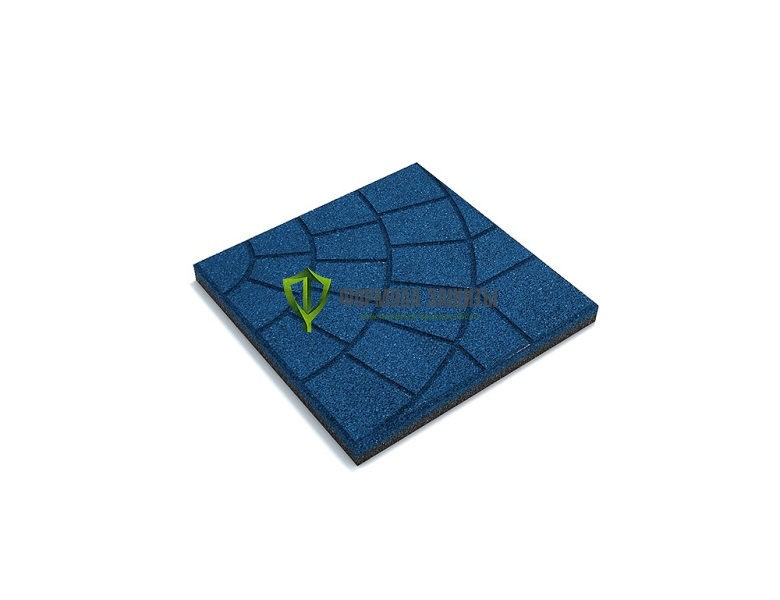 Противоскользящая резиновая плитка «Паутинка», 350х350х30 мм от интернет-магазина Формула Защиты