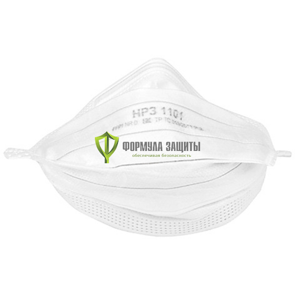 Респиратор НРЗ-1101 без клапана выдоха от интернет-магазина Формула Защиты