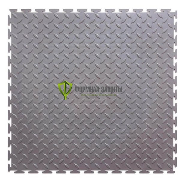 Модульное напольное ПВХ покрытие "ЗЕРНО" (500х500х5 мм) от интернет-магазина Формула Защиты