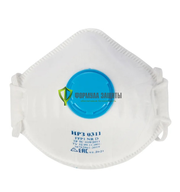 Респиратор НРЗ-0311 с клапаном выдоха от интернет-магазина Формула Защиты