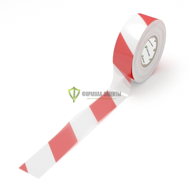 Лента оградительная 50х250 (красно-белая) от интернет-магазина Формула Защиты