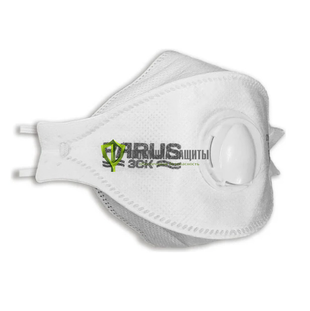 Респиратор PARUS 3СК с клапаном выдоха, 10 шт. от интернет-магазина Формула Защиты