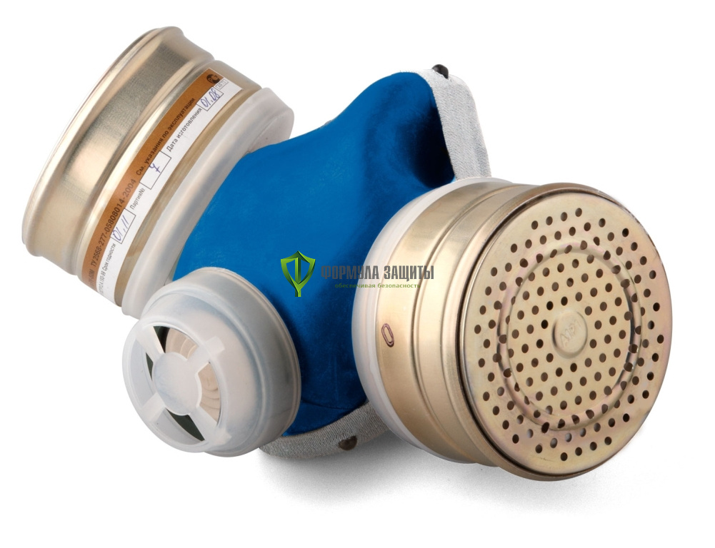 Респиратор РУ-60М А1В1Е1Р1D (фильтр металлический) от интернет-магазина Формула Защиты