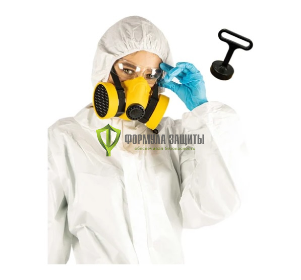 Респиратор противогазоаэрозольный (РПА) «Шанс» высокой эффективности с ключом от интернет-магазина Формула Защиты