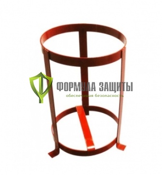 Подставка под огнетушитель универсальная каркасная от интернет-магазина Формула Защиты