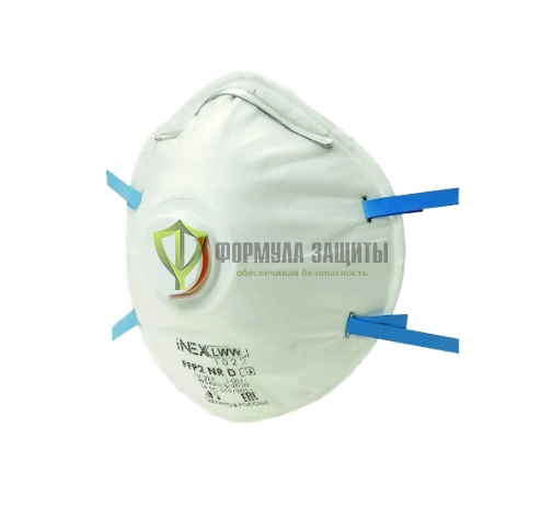 Респиратор iNEX 1022 FFP2 c клапаном выдоха от интернет-магазина Формула Защиты