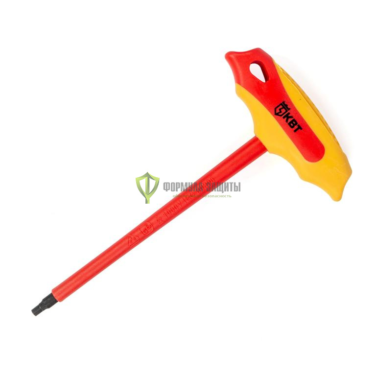 Ключ диэлектрический шестигранный Т-образный 4 мм от интернет-магазина Формула Защиты