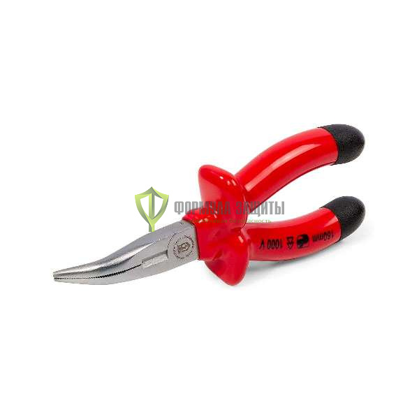 Длинногубцы изогнутые диэлектрические 160 мм ЭКСПЕРТ от интернет-магазина Формула Защиты