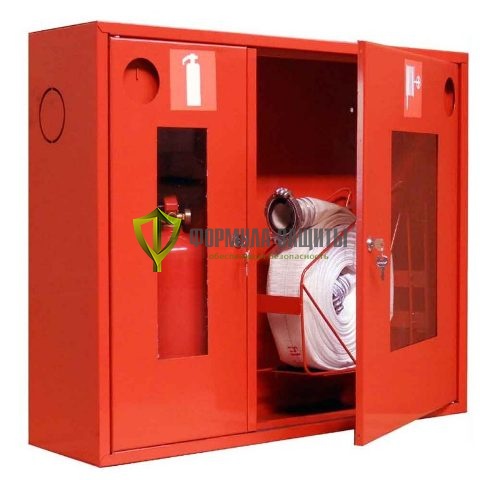 Пожарный шкаф ШПК-315Н (840х650х230) открытый от интернет-магазина Формула Защиты