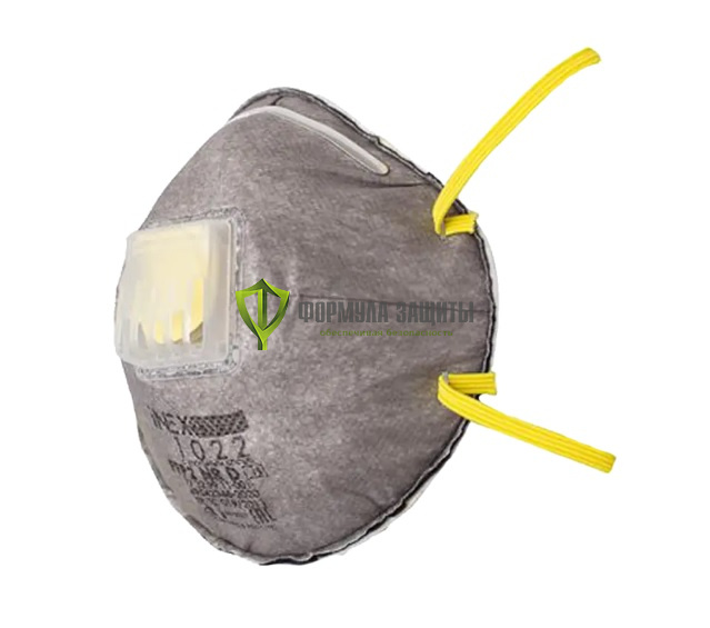 Респиратор iNEX 1022 с клапаном выдоха и угольной прослойкой от интернет-магазина Формула Защиты