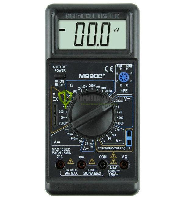 Цифровой мультиметр M890C+ от интернет-магазина Формула Защиты