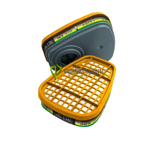 Фильтр сменный iNEX 2059 ABEK1, пара от интернет-магазина Формула Защиты