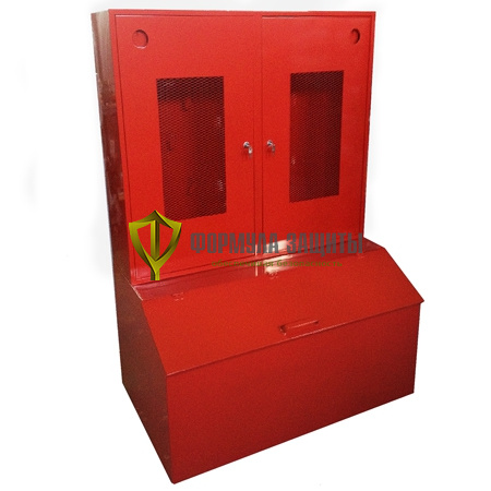 Щит пожарный с ящиком для песка 0,3 м³ (модульный) от интернет-магазина Формула Защиты