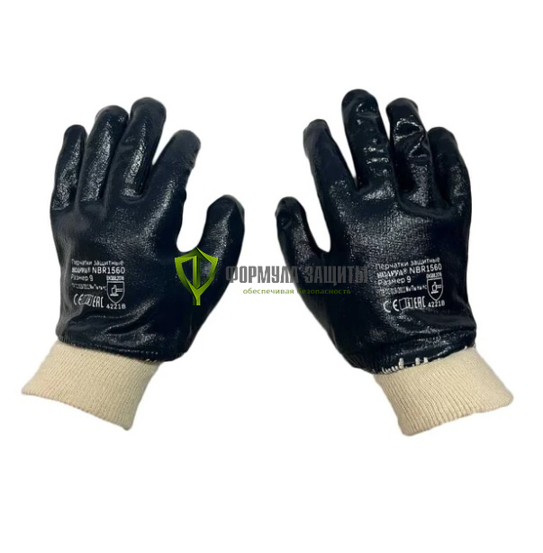 Перчатки с полным нитриловым обливом SCAFFA NBR1560 от интернет-магазина Формула Защиты