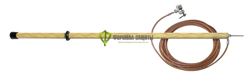 Штанга разрядная КУ-0,4 (до 0,4кВ) от интернет-магазина Формула Защиты