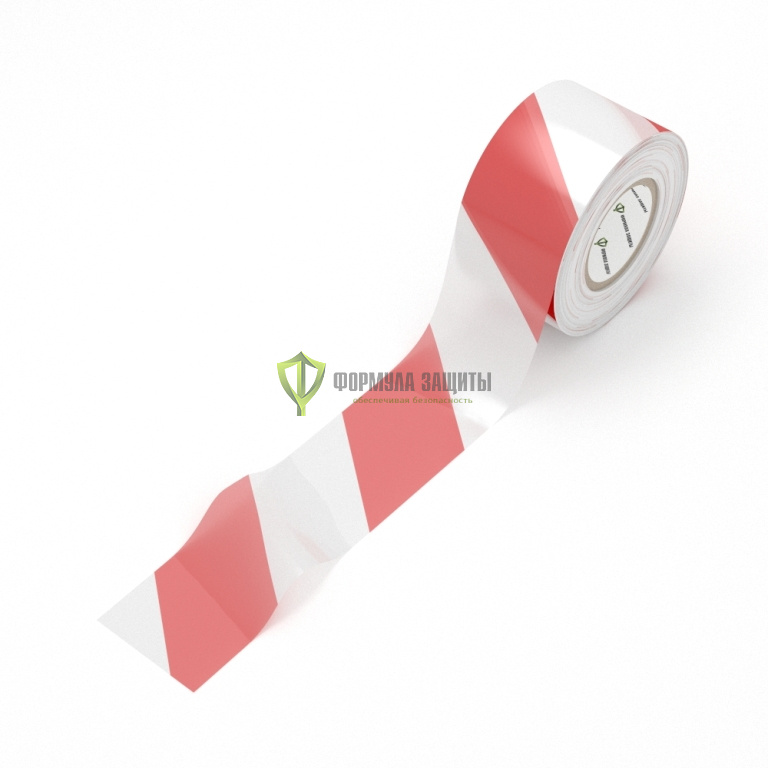 Лента оградительная 75х200 (красно-белая) от интернет-магазина Формула Защиты