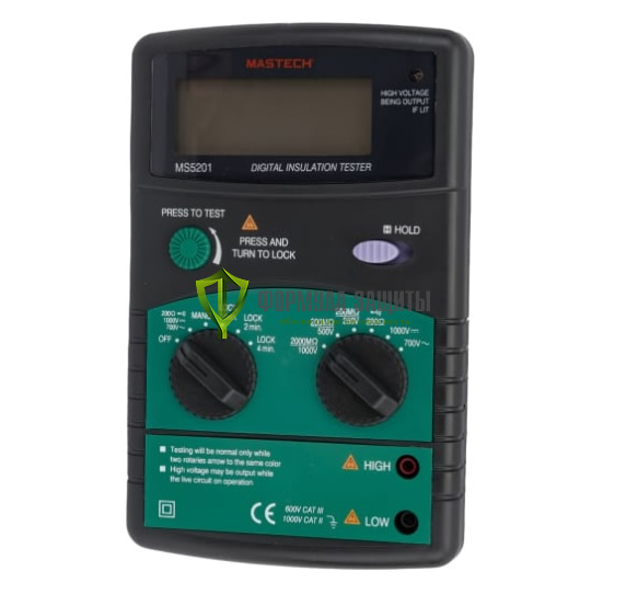 Цифровой мегаомметр Mastech MS5201 от интернет-магазина Формула Защиты