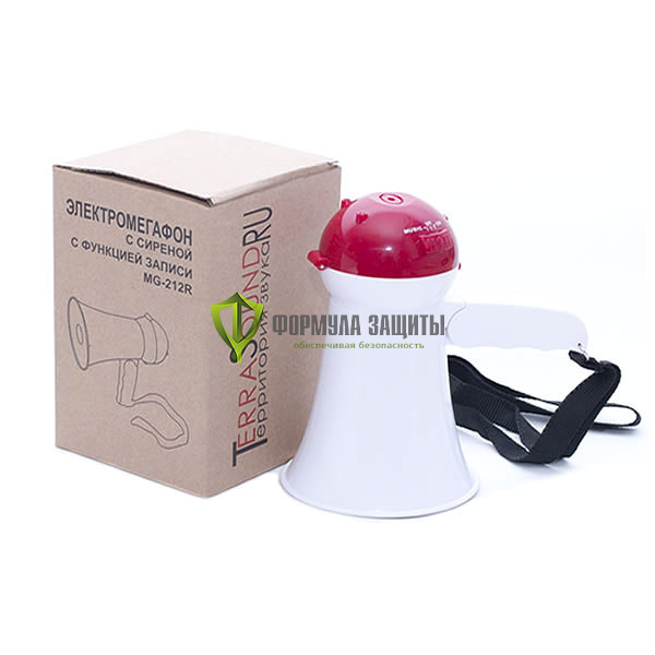 Мегафон ручной MG-212/rec от интернет-магазина Формула Защиты