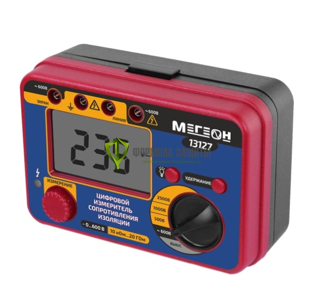 Мегаомметр МЕГЕОН 13127 от интернет-магазина Формула Защиты