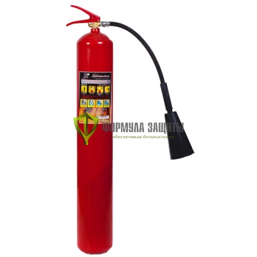 Углекислотный огнетушитель ОУ-6 от интернет-магазина Формула Защиты