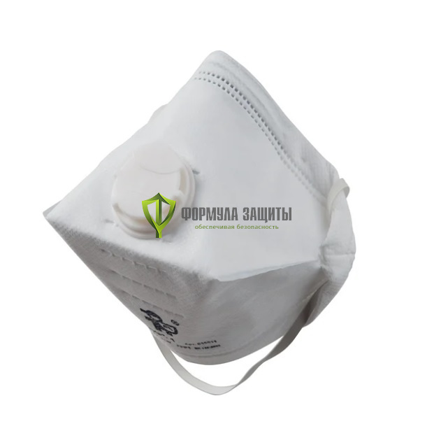 Респиратор с клапаном выхода АМПАРО Памир-2 FFP2 от интернет-магазина Формула Защиты