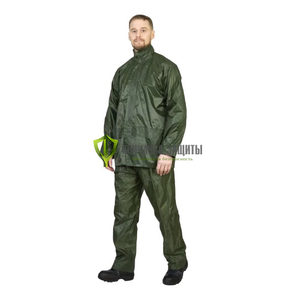 Костюм нейлон с ПВХ влагостойкий на молнии от интернет-магазина Формула Защиты