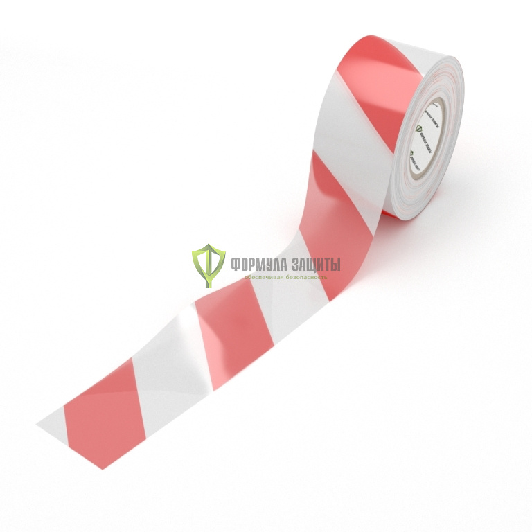 Лента оградительная 75х250 (красно-белая) от интернет-магазина Формула Защиты