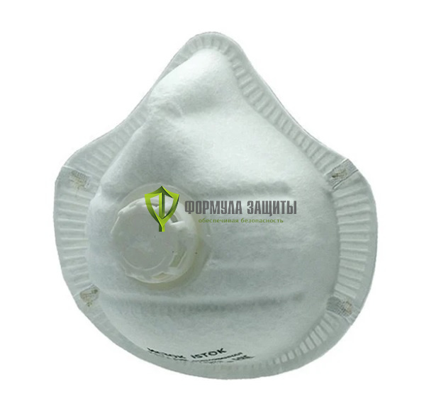 Фильтрующая формованная полумаска ON ПРО FFP3 NR с клапаном выдоха от интернет-магазина Формула Защиты