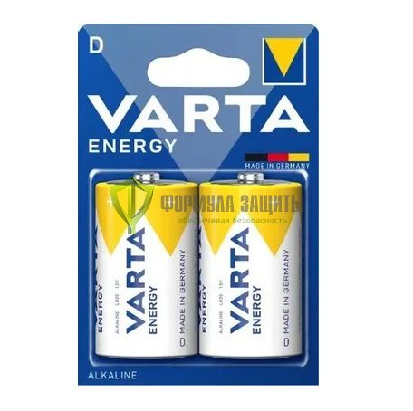 D Батарейка VARTA Energy LR20 BL2 Alkaline от интернет-магазина Формула Защиты