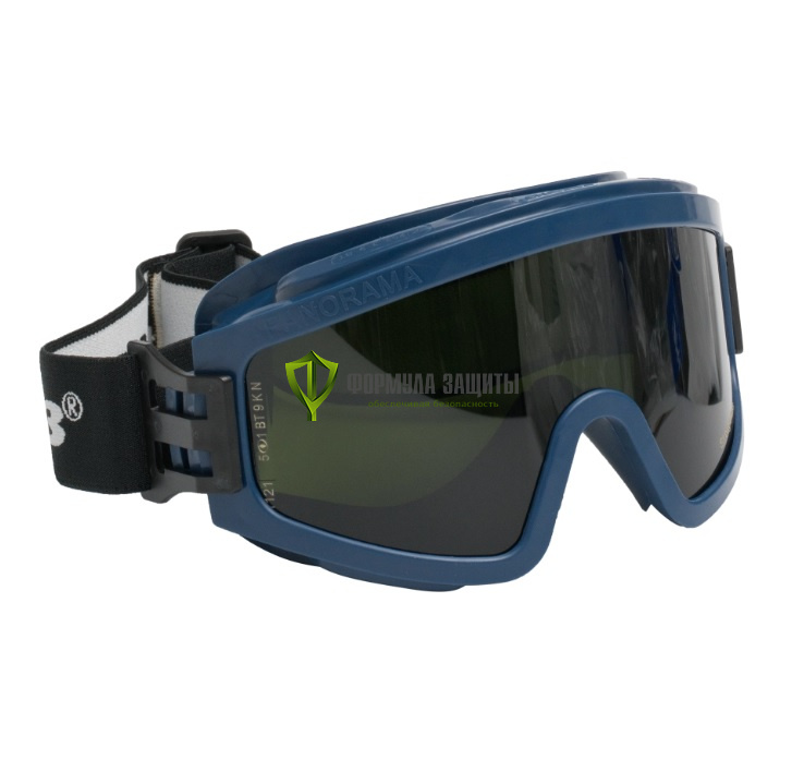 Очки ЗН11 Панорама СтронгГласс закрытые затемненные, непрямая вентиляция от интернет-магазина Формула Защиты