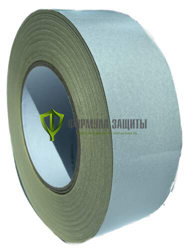 Светоотражающая самоклеящаяся лента 50х45,7 (белая) от интернет-магазина Формула Защиты