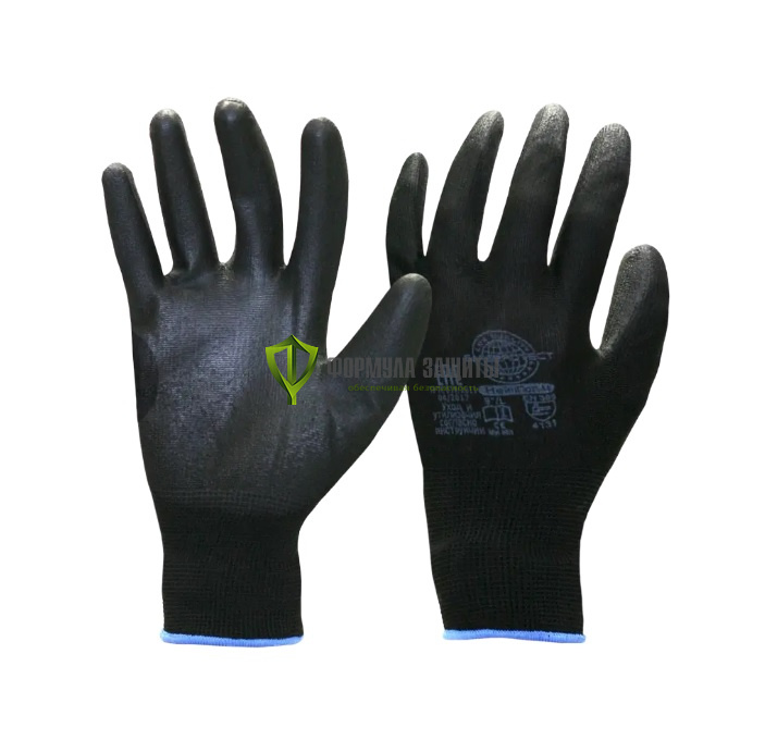 Перчатки нейлоновые Safeprotect НейпПол-Ч, черные от интернет-магазина Формула Защиты