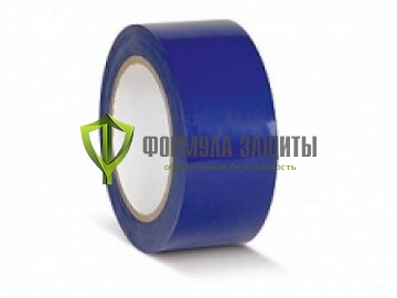 Разметочная лента ПВХ 75х33 (синяя) от интернет-магазина Формула Защиты