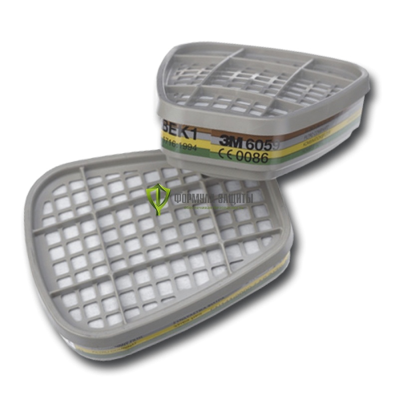 Патрон сменный 3М 6059 ABEK1, пара от интернет-магазина Формула Защиты